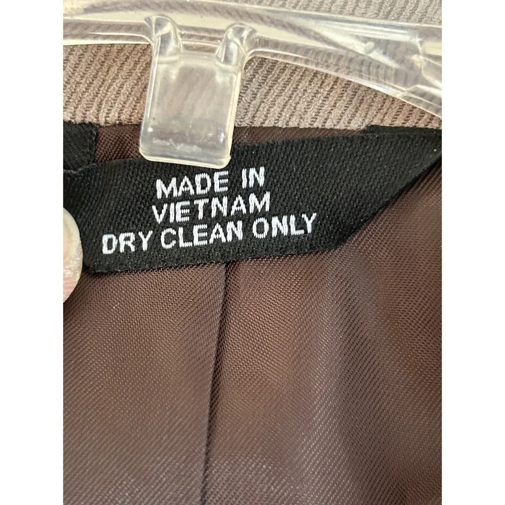 Haggar Mens Tan Corduroy Blazer Classic Fit 2-Button Sport Coat 40R HJ00043